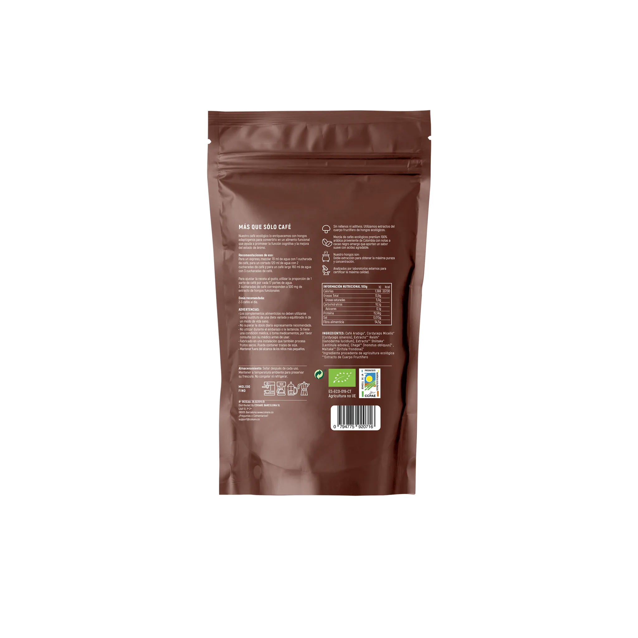 Naturally Detox | Mushroom Coffee Cokare - Imagen 2